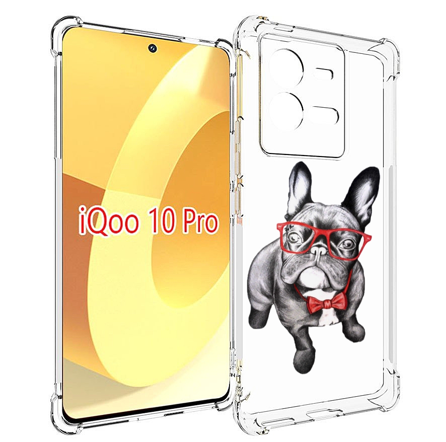 

Чехол MyPads Стильняга для Vivo iQOO 10 Pro, Прозрачный, Tocco