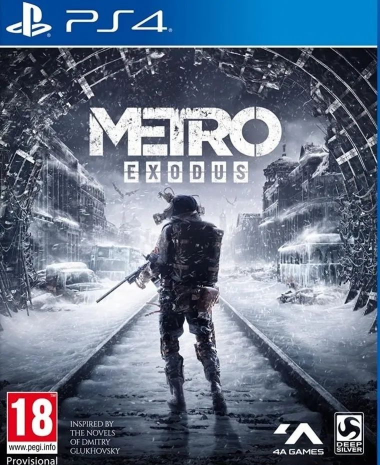 Игра Метро Исход (Metro Exodus) (PlayStation 4, Русская версия)