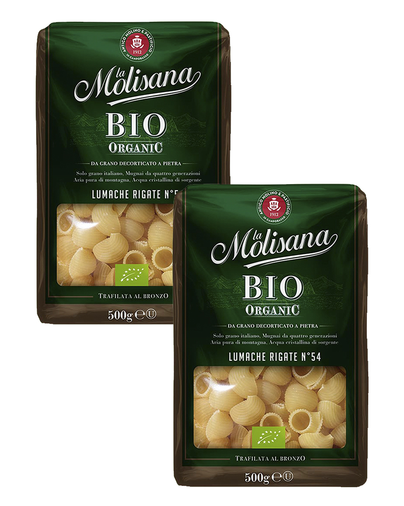 

Макаронные изделия La Molisana Улитки рифленые BIO 500 г - 2 шт.