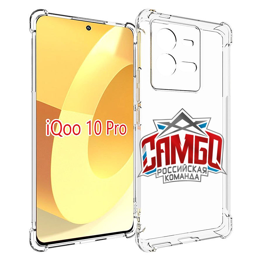 

Чехол MyPads Самбо для Vivo iQOO 10 Pro, Прозрачный, Tocco