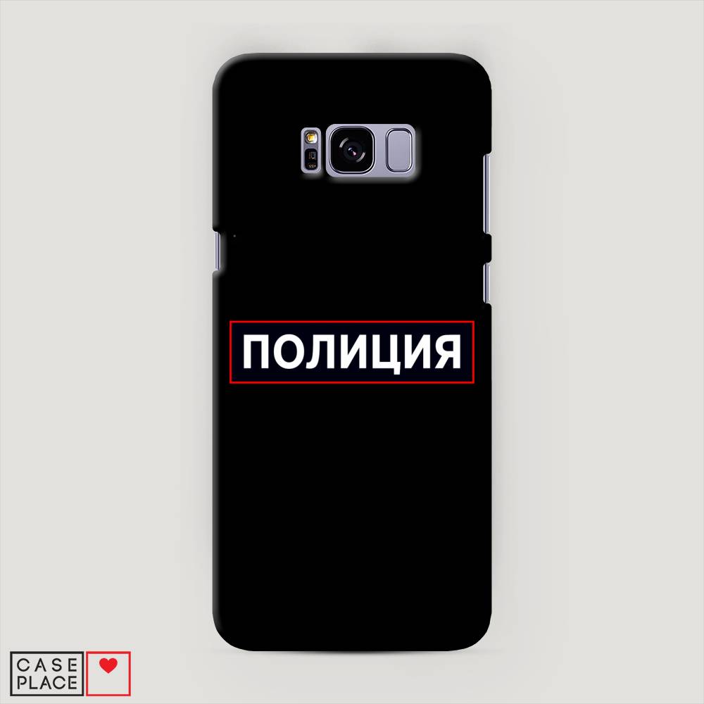 фото Чехол awog "police logo" для samsung galaxy s8 +