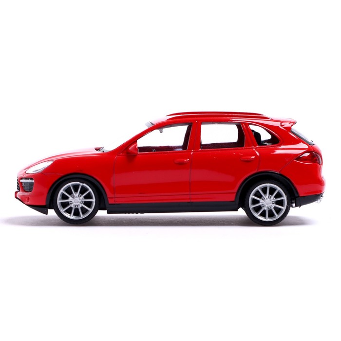 

Машина металлическая PORSCHE CAYENNE TURBO, 1:43, цвет красный, Разноцветный