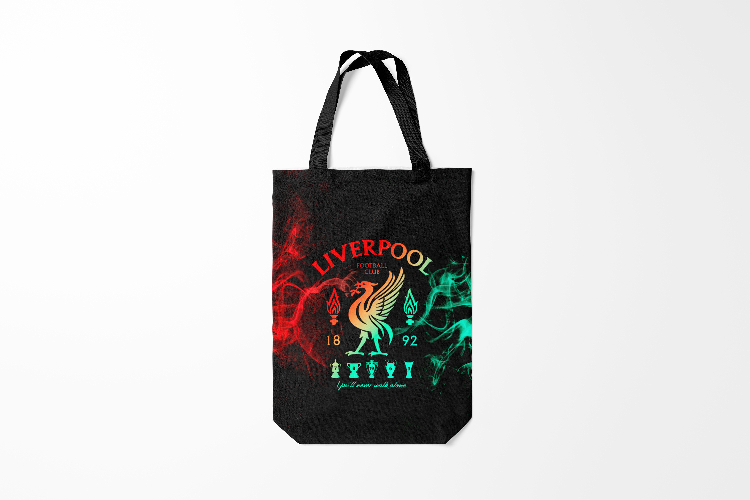 

Сумка шoппер унисекс Burnettie Liverpool FC, черный, Liverpool FC