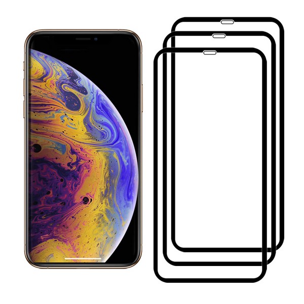 

Комплект из 3х стекол Krutoff для iPhone XS Max/11 Pro Max черное