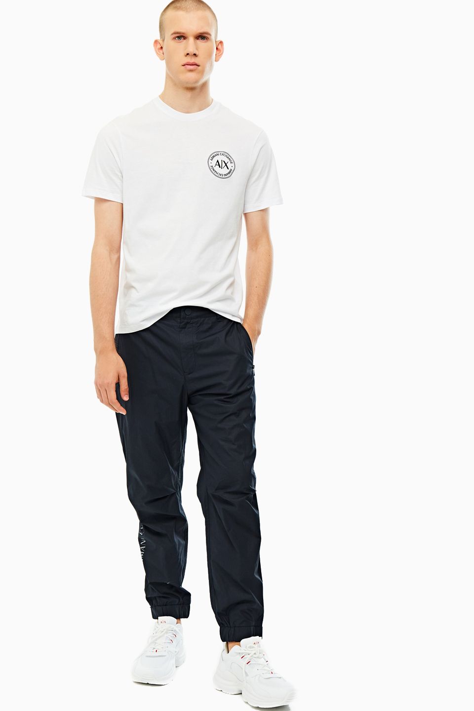 

Брюки мужские Armani Exchange 3HZP48 ZNE7Z синие 36 IT, Синий, 3HZP48 ZNE7Z