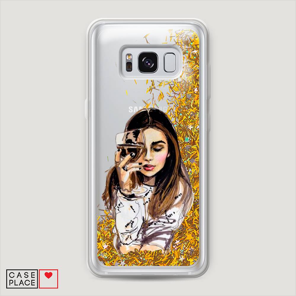 

Чехол Awog "Девушка с бокалом" для Samsung Galaxy S8 +, 24890-1
