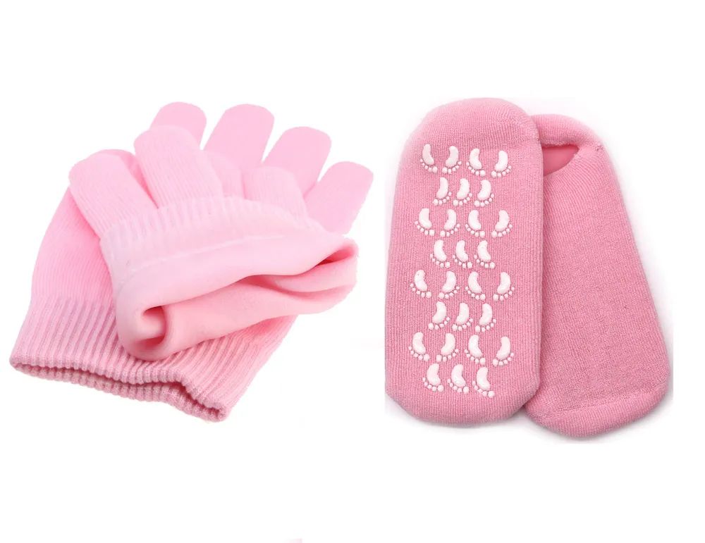 Набор SPA Gel socks, gel gloves Увлажняющие гелевые носочки + перчатки комплект