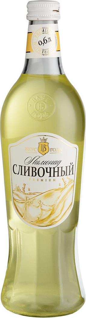 

Газированный напиток Вкус Года Лимонад Сливочный 0,6 л