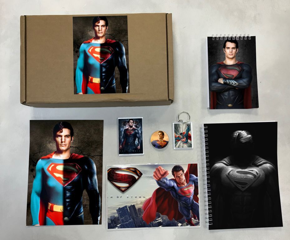

Бокс с подарком Супермен, Superman - 8, 53504779-1, 7 предметов