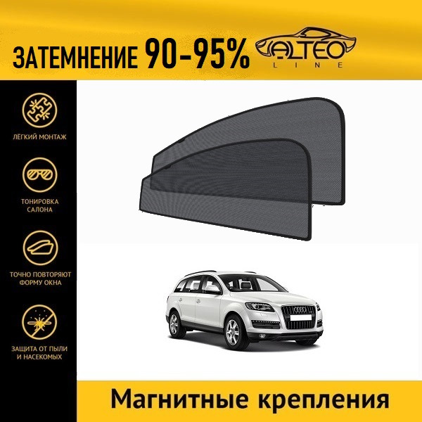 

Автошторки ALTEO PREMIUM на Audi Q7, 1 (2005-2015)