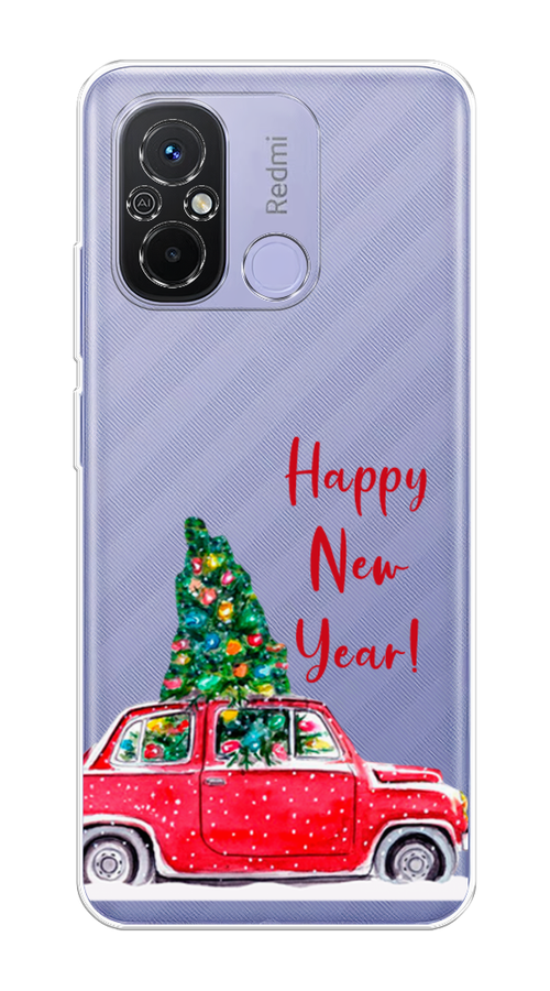 

Чехол на Poco C55 "Happy New Year", Красный;зеленый, 318250-5