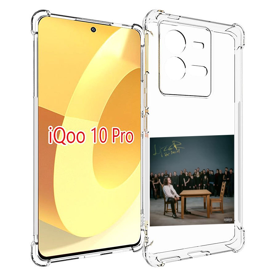 

Чехол MyPads Не Ангел LIZER для Vivo iQOO 10 Pro, Прозрачный, Tocco