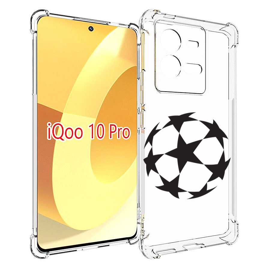 

Чехол MyPads Мячик для Vivo iQOO 10 Pro, Прозрачный, Tocco