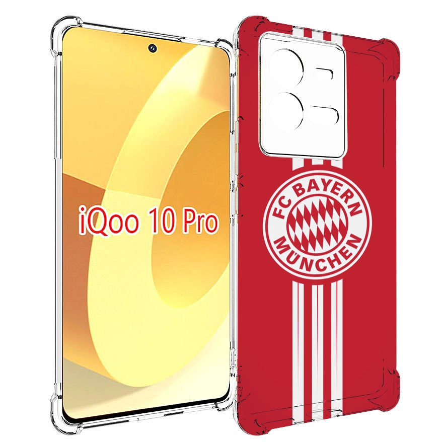 

Чехол MyPads Мюнхен для Vivo iQOO 10 Pro, Прозрачный, Tocco