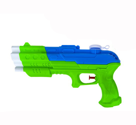 Водяной пистолет игрушечный 1toy Аквамания 27х15х45см зеленый