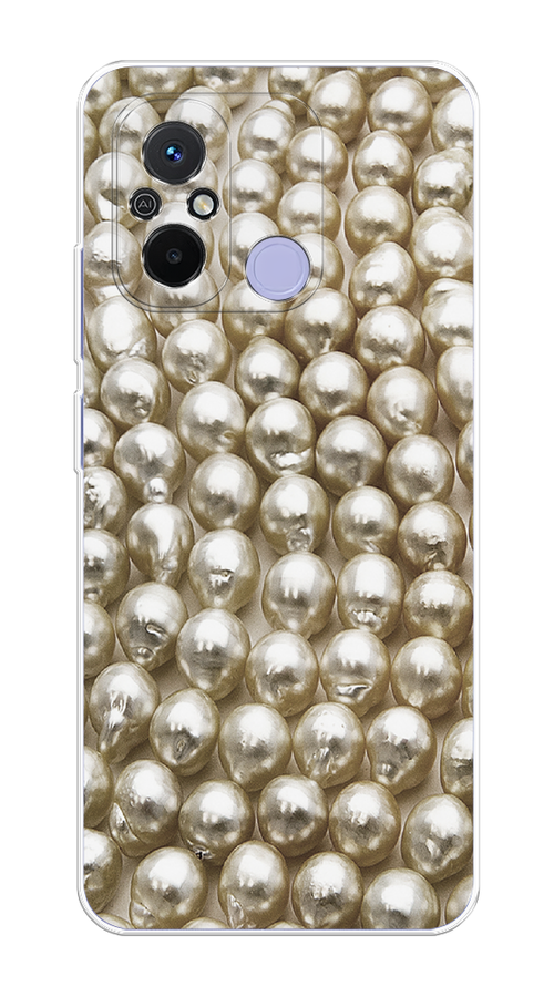 

Чехол на Poco C55 "Жемчуг", Бежевый, 318250-3