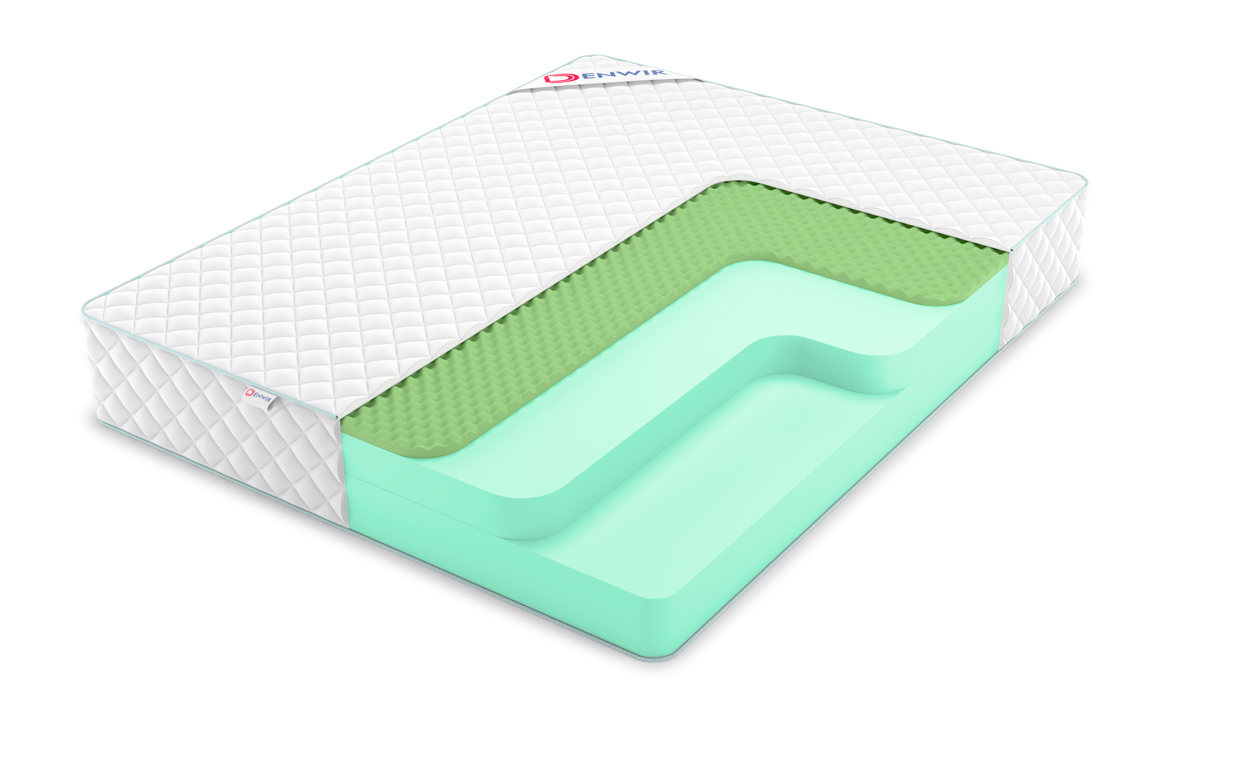 

Матрас беспружинный Denwir SIMPL RELAX 27 95х140, 27 см, Белый, SIMPL RELAX 27