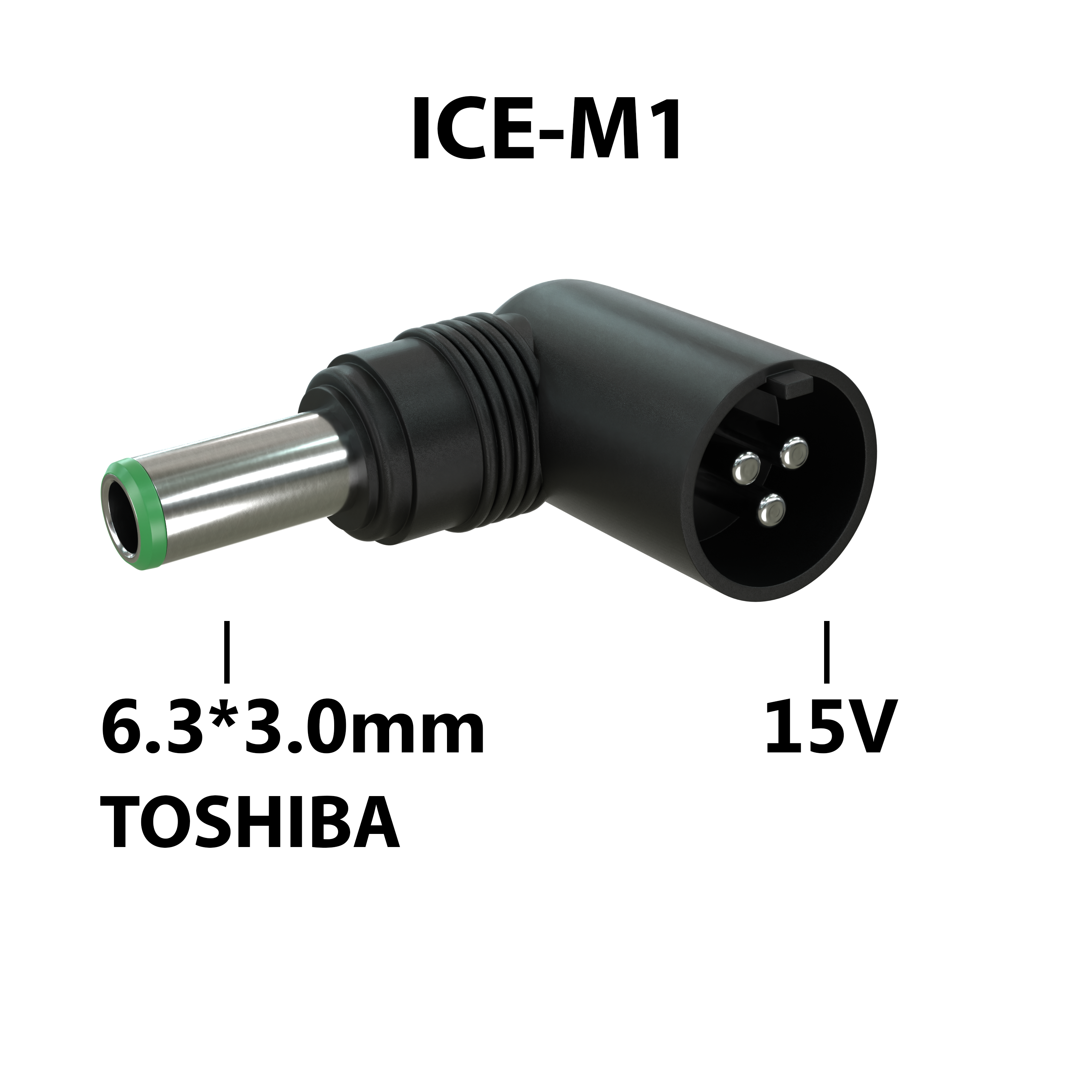 

Блок питания для ноутбука ICEPAD ICE-M1 15Вт для Toshiba, Черный, ICE-M1