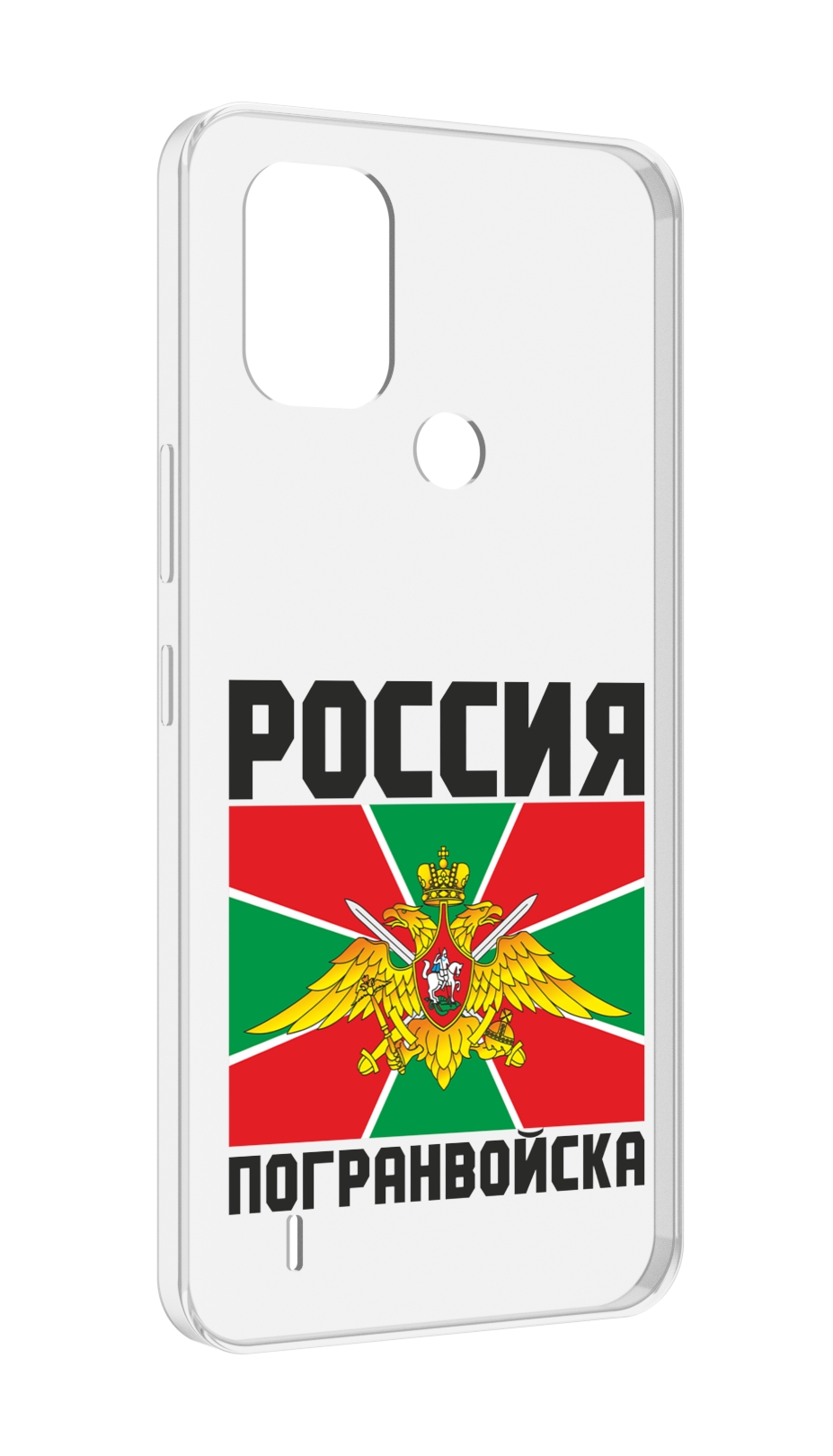 

Чехол MyPads погранвойска для Nokia C31, Прозрачный, Tocco