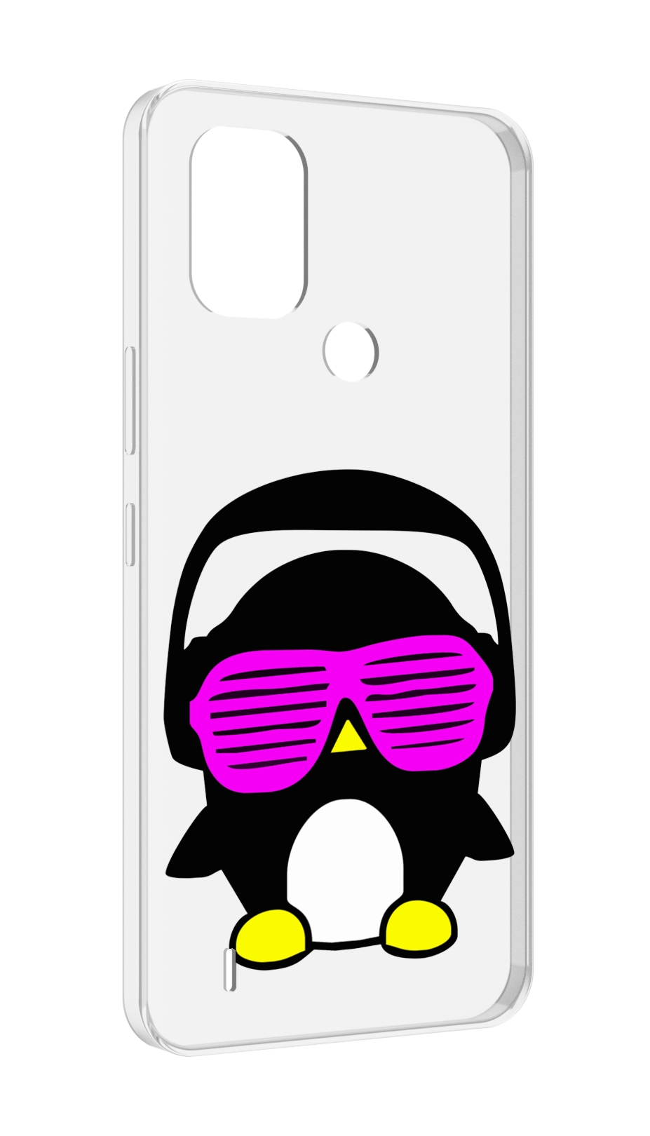 

Чехол MyPads пингвин для Nokia C31, Прозрачный, Tocco