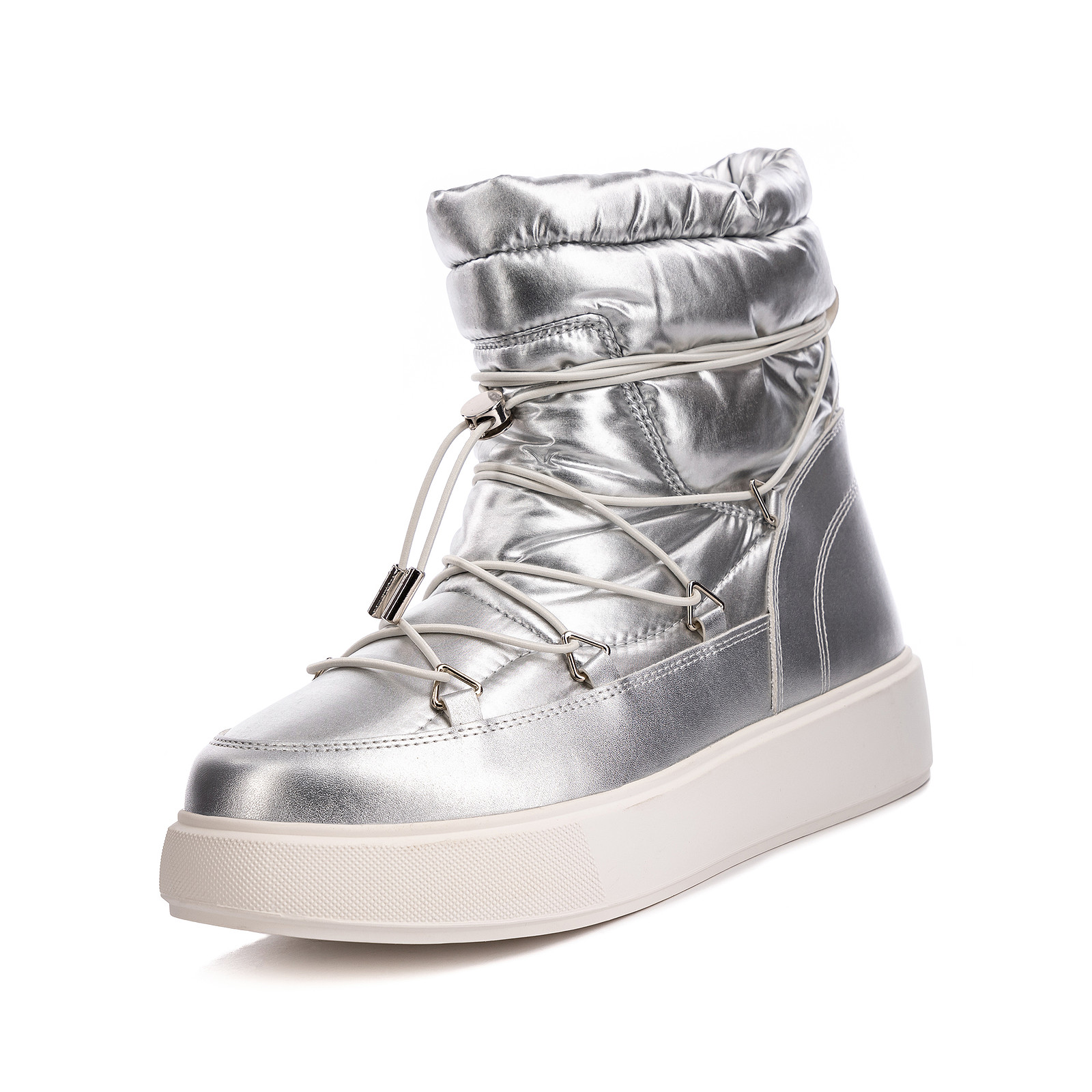 

Дутики женские INSTREET 91-32WB-821TW серебристые 40 RU, Серебристый, 91-32WB-821TW