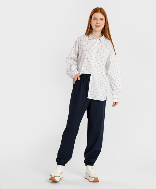 

Брюки детские Button Blue 224BBGS63031000, синий, 140, 224BBGS63031000