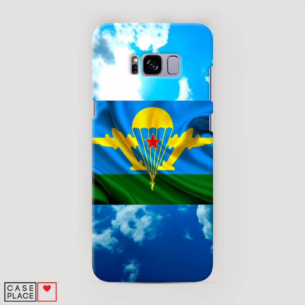 

Чехол Awog "ВДВ флаг в небесах" для Samsung Galaxy S8 +, 24820-4