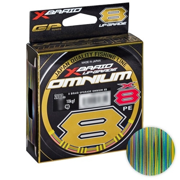 

Плетёный шнур Ygk X-Braid Omnium Upgrade X8 200м 3.0PE