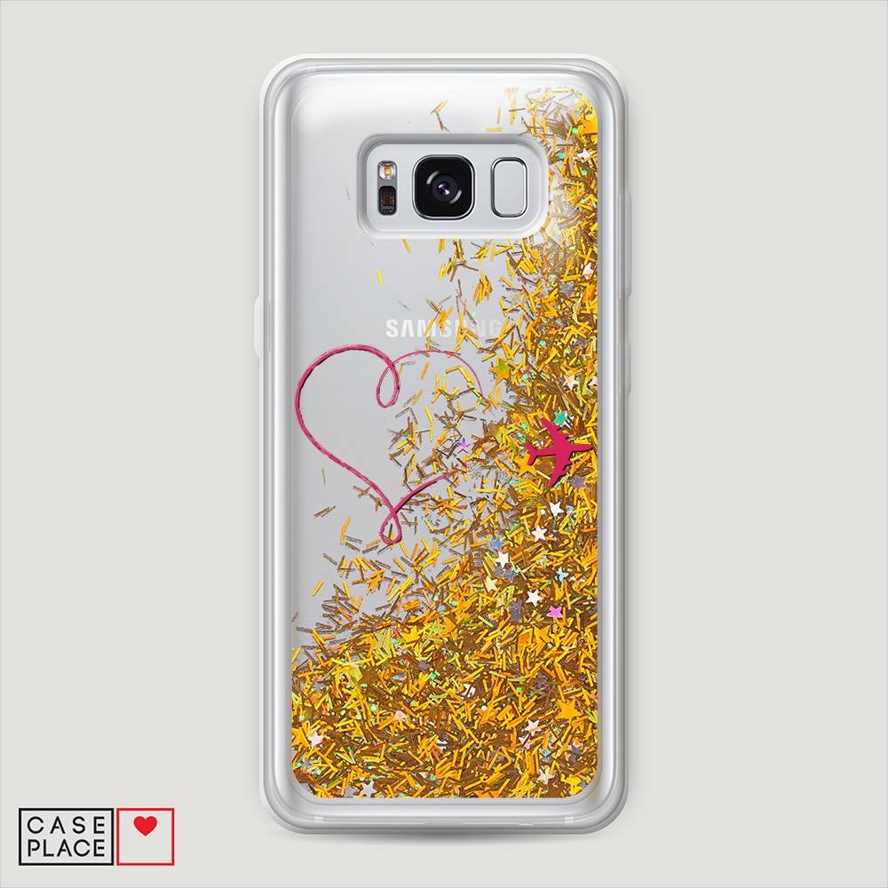 

Чехол Awog "Сердце и самолет" для Samsung Galaxy S8 +, 24890-1
