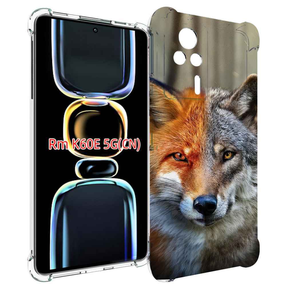 

Чехол MyPads волк-лиса для Xiaomi Redmi K60E, Tocco