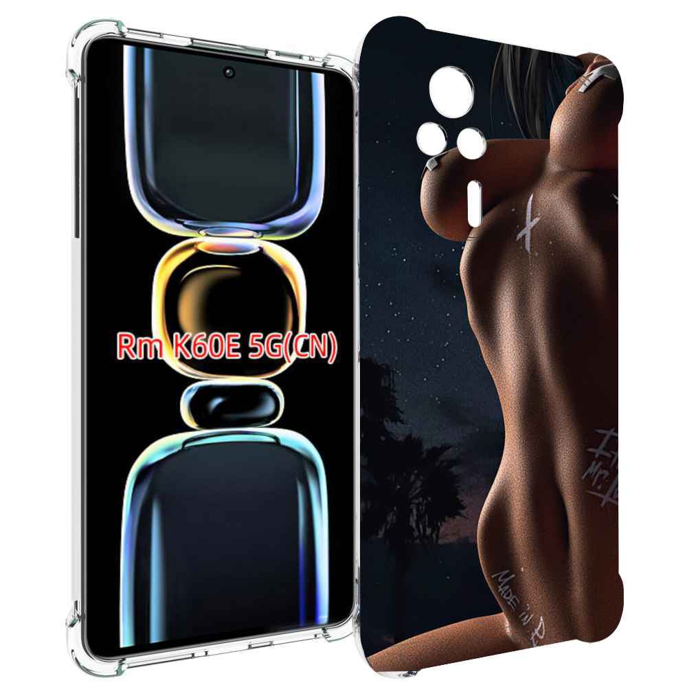 

Чехол MyPads белые-татуировки-на-теле для Xiaomi Redmi K60E, Tocco