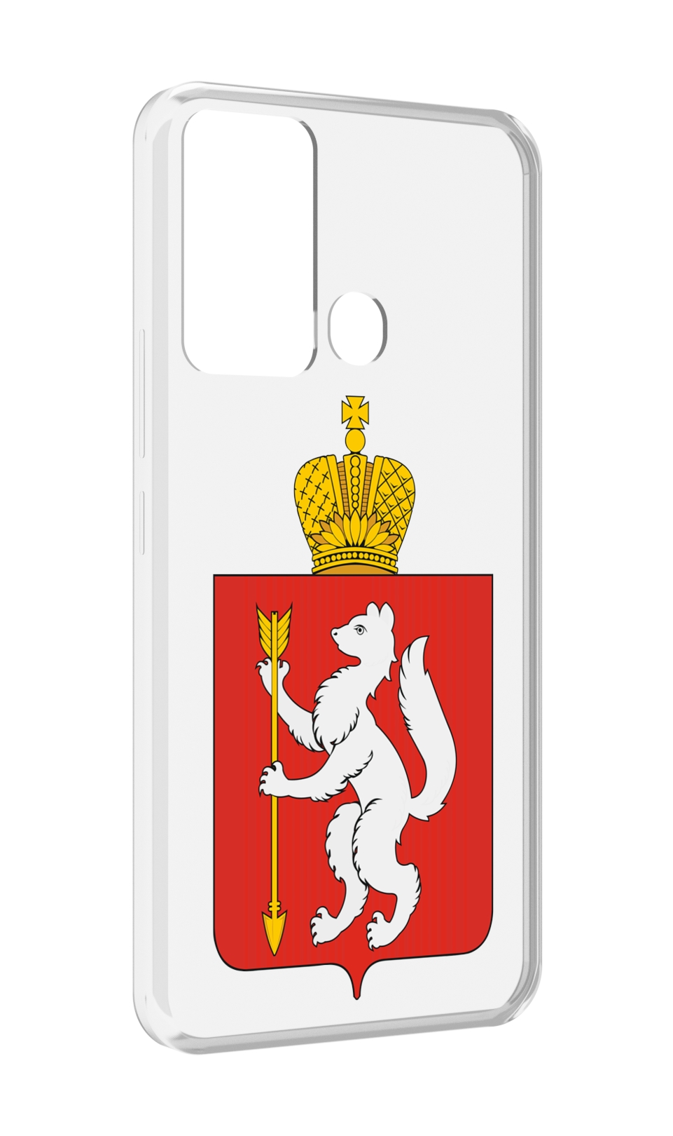 

Чехол MyPads герб-свердловская-область-екатеринбург для Infinix Hot 12i, Прозрачный, Tocco