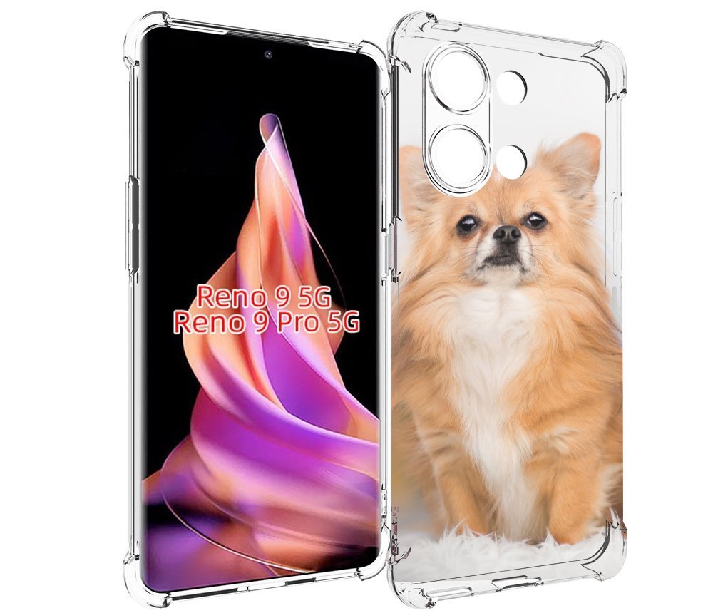 

Чехол MyPads чихуа хуа для Oppo Reno 9/Reno 9 Pro, Прозрачный, Tocco