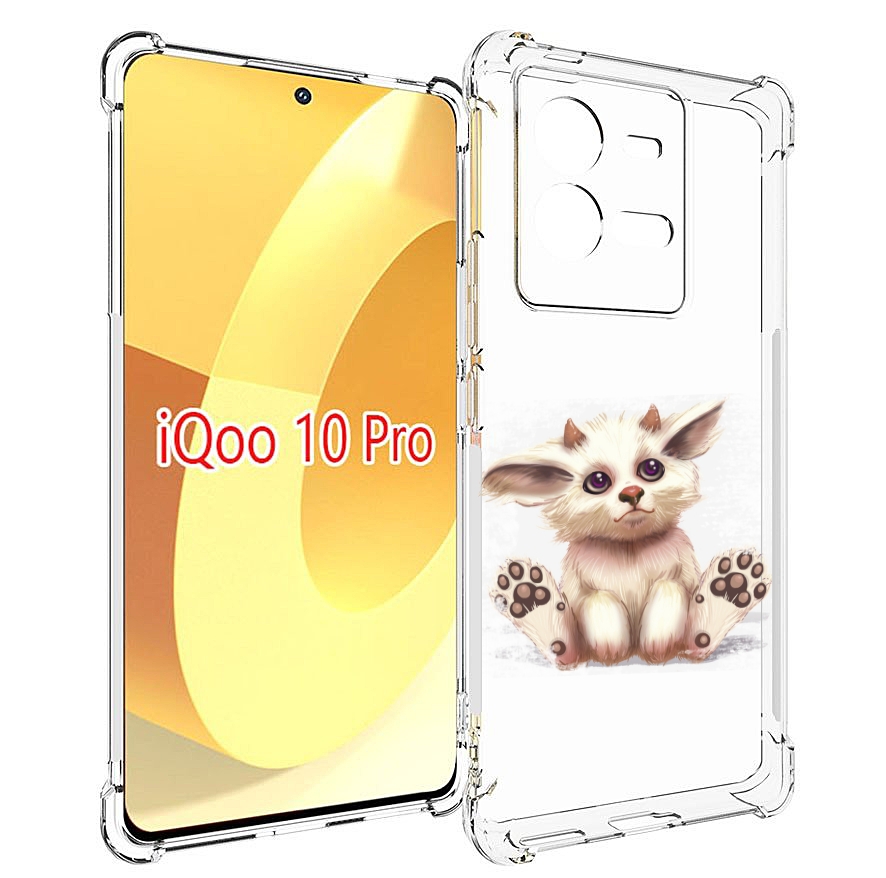 

Чехол MyPads Маленькое чудо детский для Vivo iQOO 10 Pro, Прозрачный, Tocco
