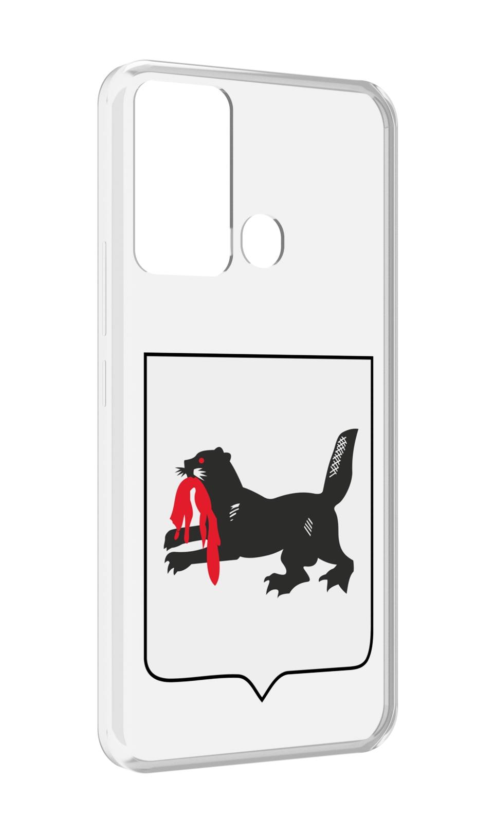 

Чехол MyPads герб-игркутскои-области для Infinix Hot 12i, Прозрачный, Tocco