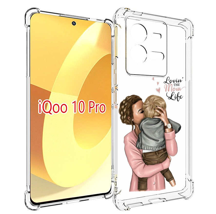 

Чехол MyPads Любовь-мамы детский для Vivo iQOO 10 Pro, Прозрачный, Tocco
