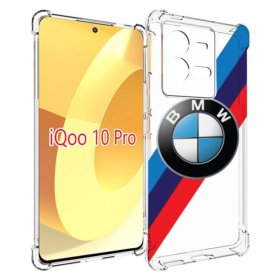 

Чехол MyPads Лого-BMW мужской для Vivo iQOO 10 Pro, Прозрачный, Tocco