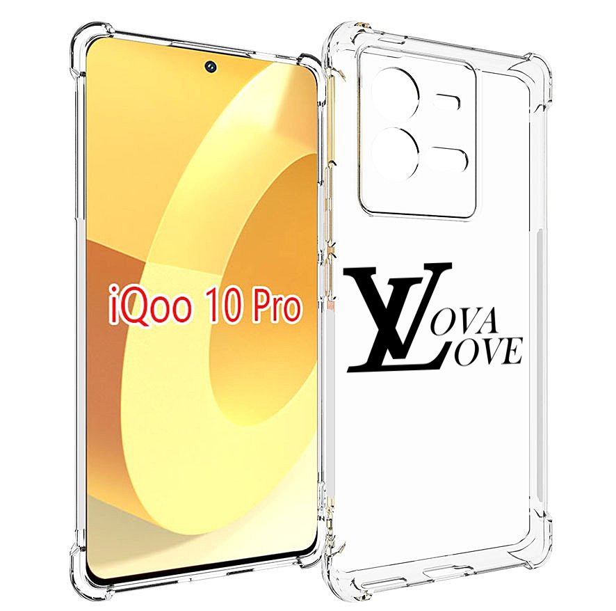 

Чехол MyPads Лова-лове для Vivo iQOO 10 Pro, Прозрачный, Tocco