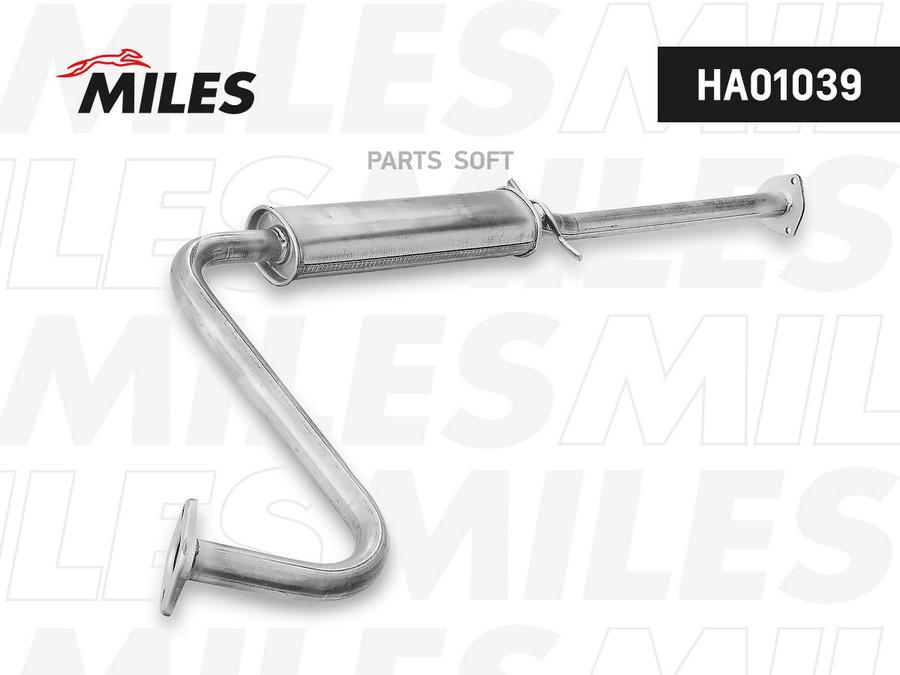 

Резонатор выхлопной системы Miles HA01039