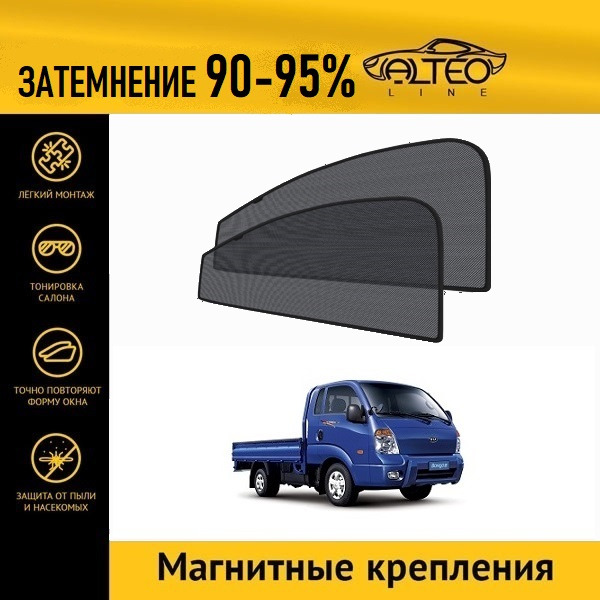 

Автошторки ALTEO PREMIUM на Kia Bongo 4 (2004-н.в)