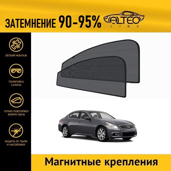 

Автошторки ALTEO PREMIUM на Infiniti G25, G37 (2010-2014) седан