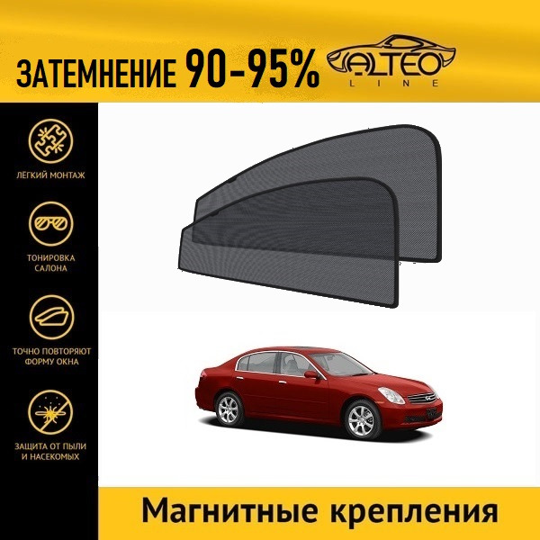 

Автошторки ALTEO PREMIUM на Infiniti G35 (2002-2006) седан