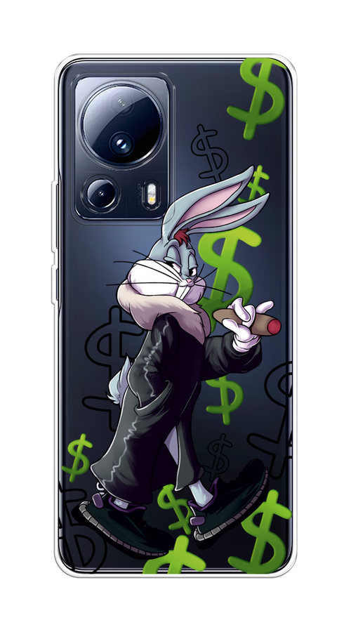 

Чехол на Xiaomi 13 Lite "Rich Bugs Bunny", Зеленый;черный;голубой, 318150-6