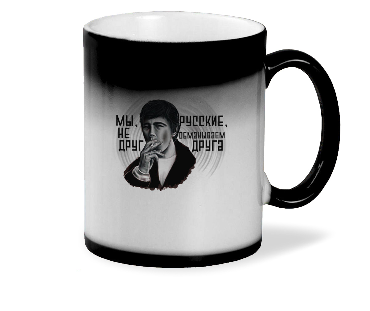 

Кружка CoolPodarok Легенда Кино.Мы русские