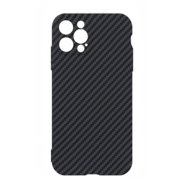 

Чехол Iphone 12 Pro Max Luxo Carbon Matte, черный