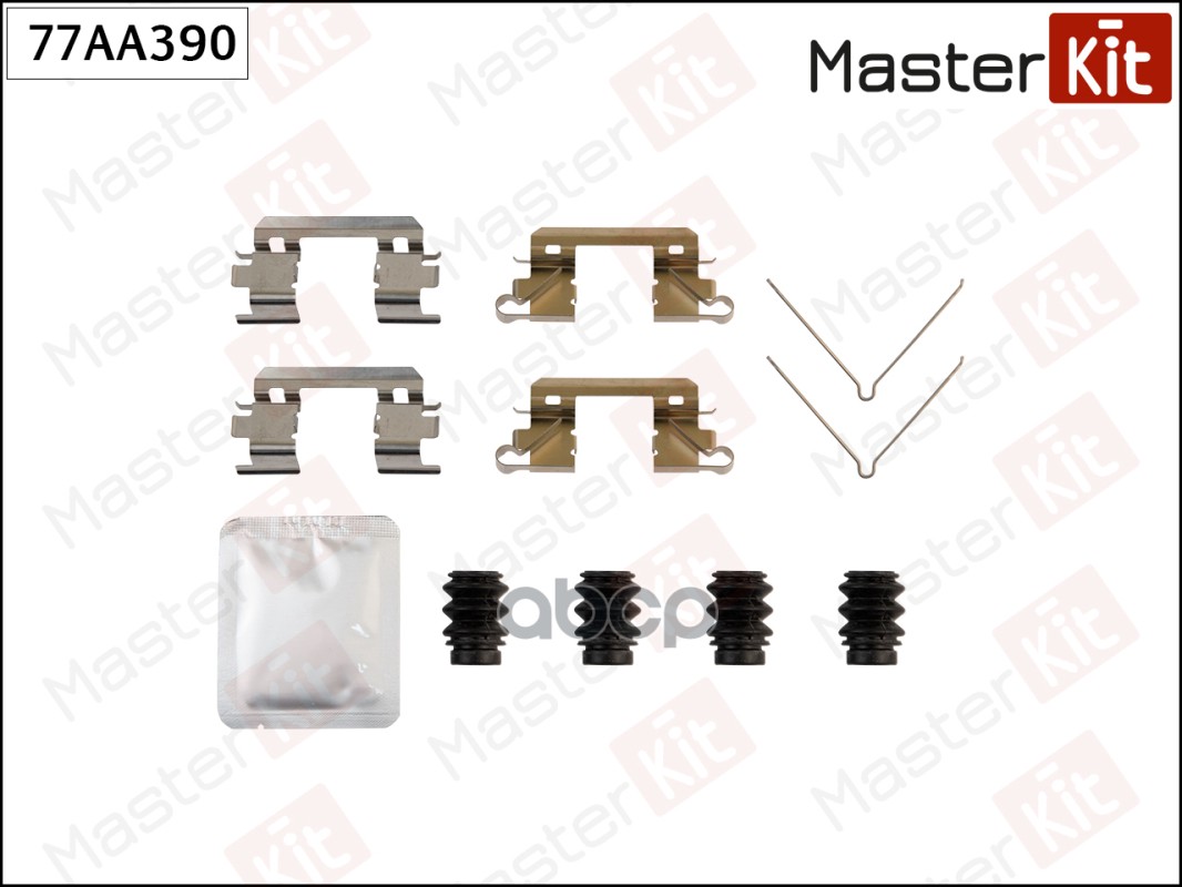 

Ремкомплект тормозного суппорта MASTERKIT 77aa390