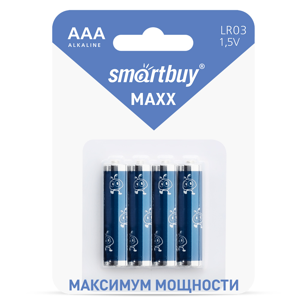 Батарейка алкалиновая Smartbuy MAXX LR64B 4шт 170₽