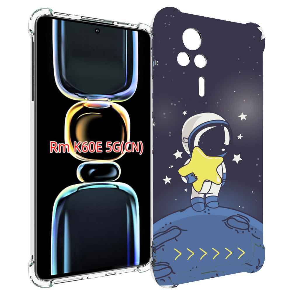 

Чехол MyPads астронавт с звездочкой для Xiaomi Redmi K60E, Tocco