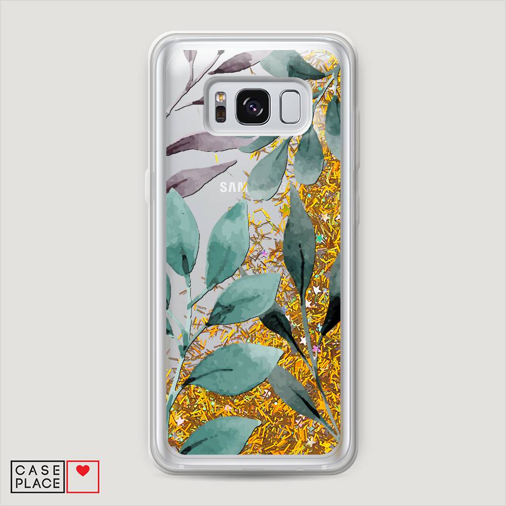 

Чехол Awog "Листы цветов" для Samsung Galaxy S8 +, 24890-1