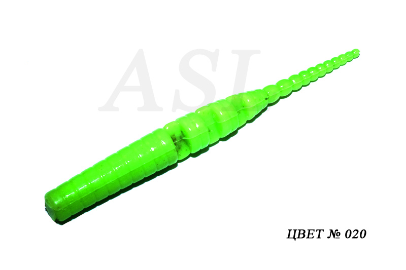 

Силиконовая приманка ASL Джава цв. 020 L-7,5см 8шт/уп, Джава